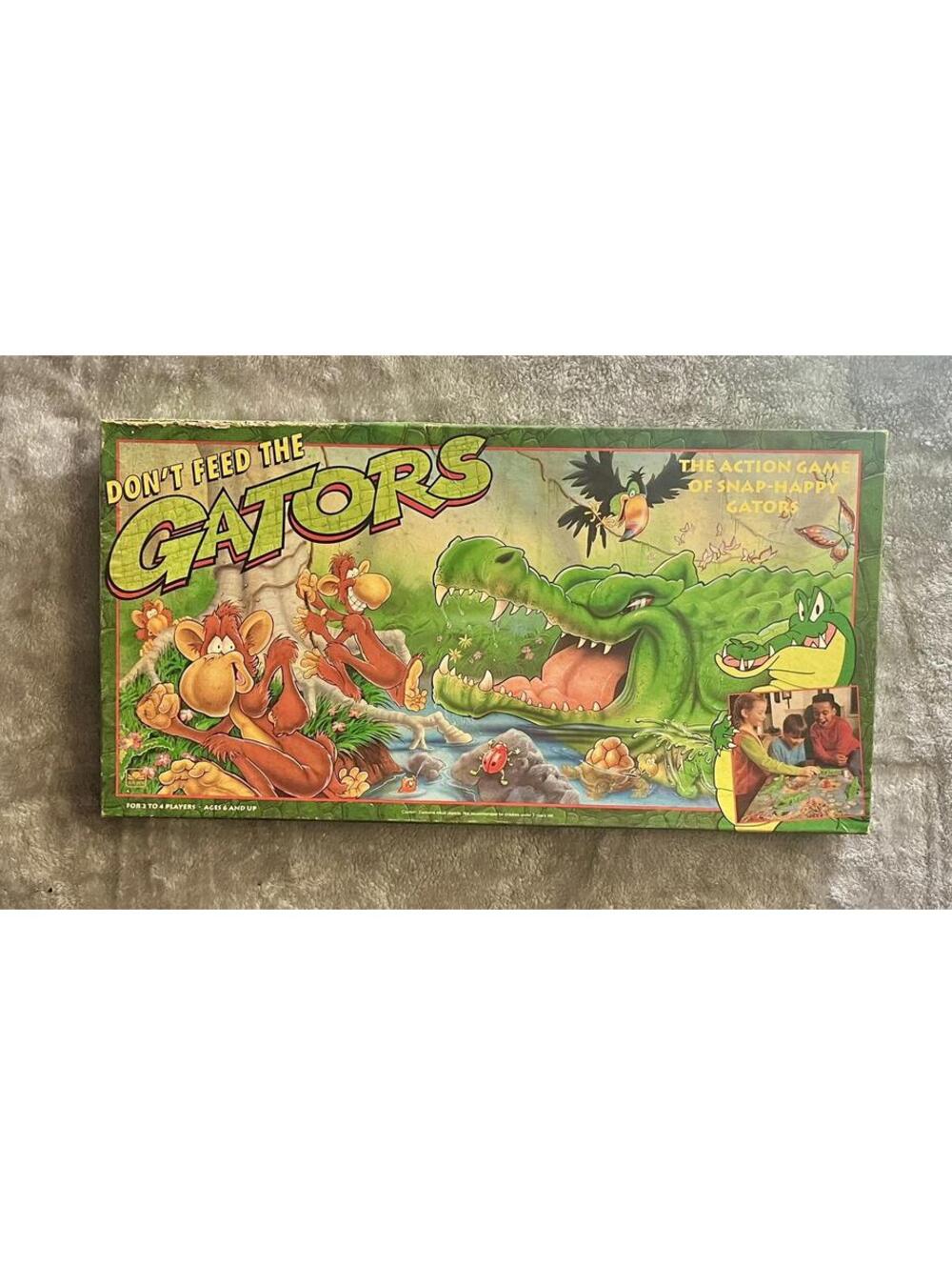Vintage 1992 Dont Feed The Gators Board Game 1992 Golden Complete